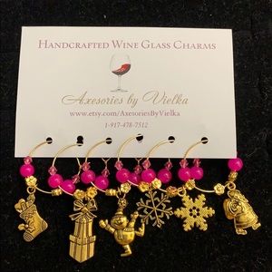 Handmade Wine Glass Charms